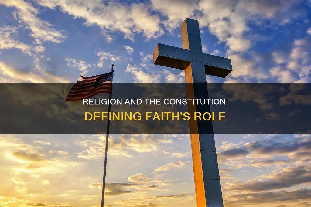 how was religion defined when they wrote the constitution