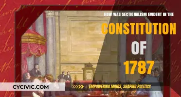 Sectionalism in the Constitution: Evident Divide of 1787