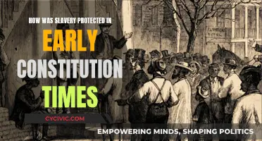 Slavery Protection in Early US Constitutions