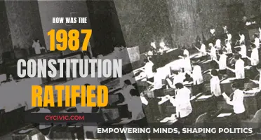 The Journey to Ratifying the 1987 Constitution