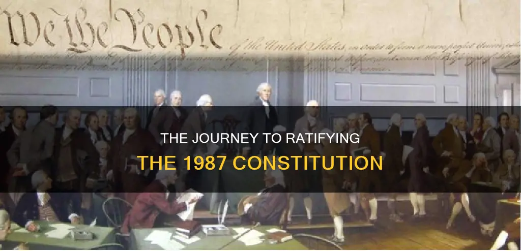 how was the 1987 constitution ratified