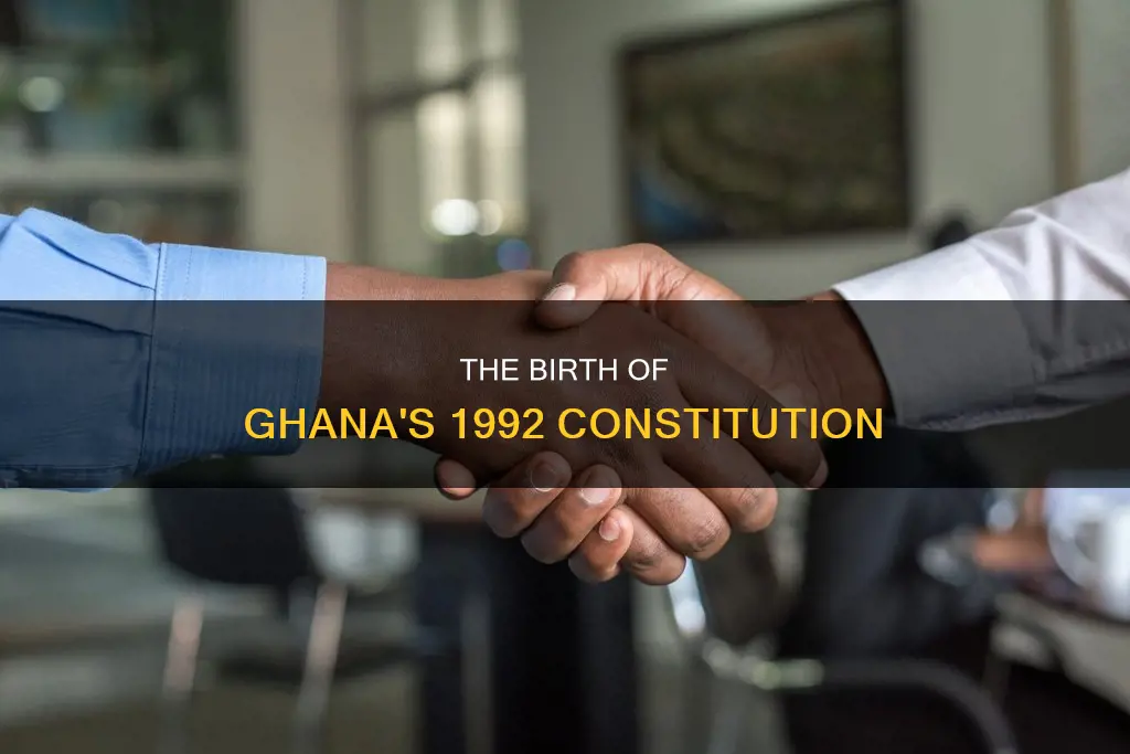 how was the 1992 constitution of ghana written