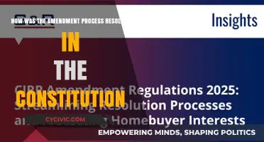 Amending the Constitution: Process and Resolution
