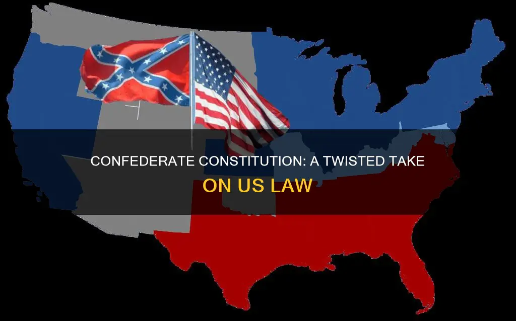 how was the confederate constitution different from the us constitution