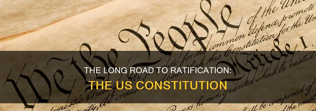 how was the constitution ratified apush