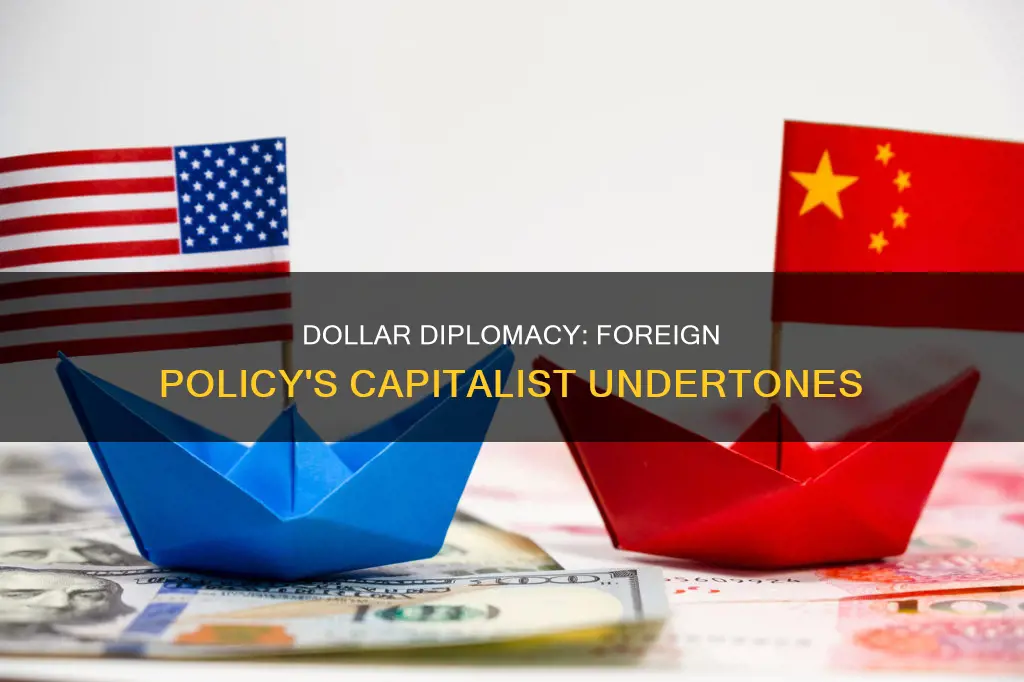 how was the dollar diplomacy imilar to foreign policy
