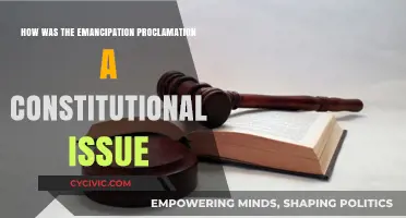 Emancipation Proclamation: A Constitutional Conundrum