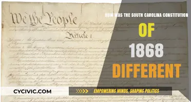 South Carolina's 1868 Constitution: Radical Changes
