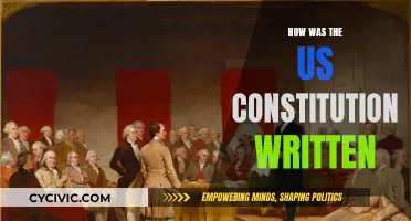 The US Constitution: A Historical Writing Process