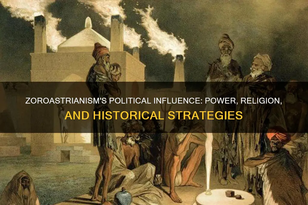how was zoroastrianism used politically