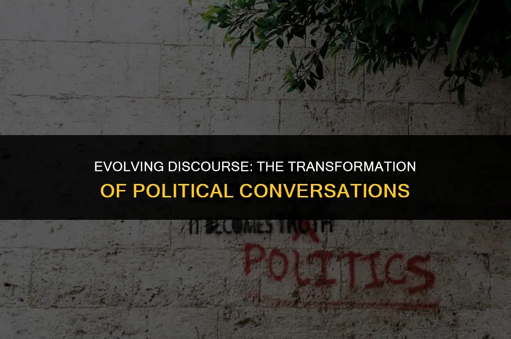 how we talk about politics has changed