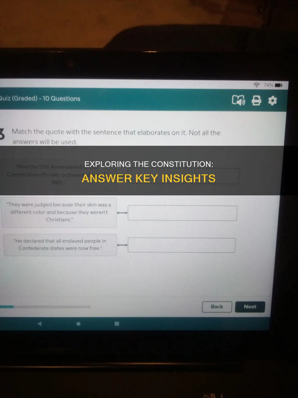 how well do you know the constitution answer key