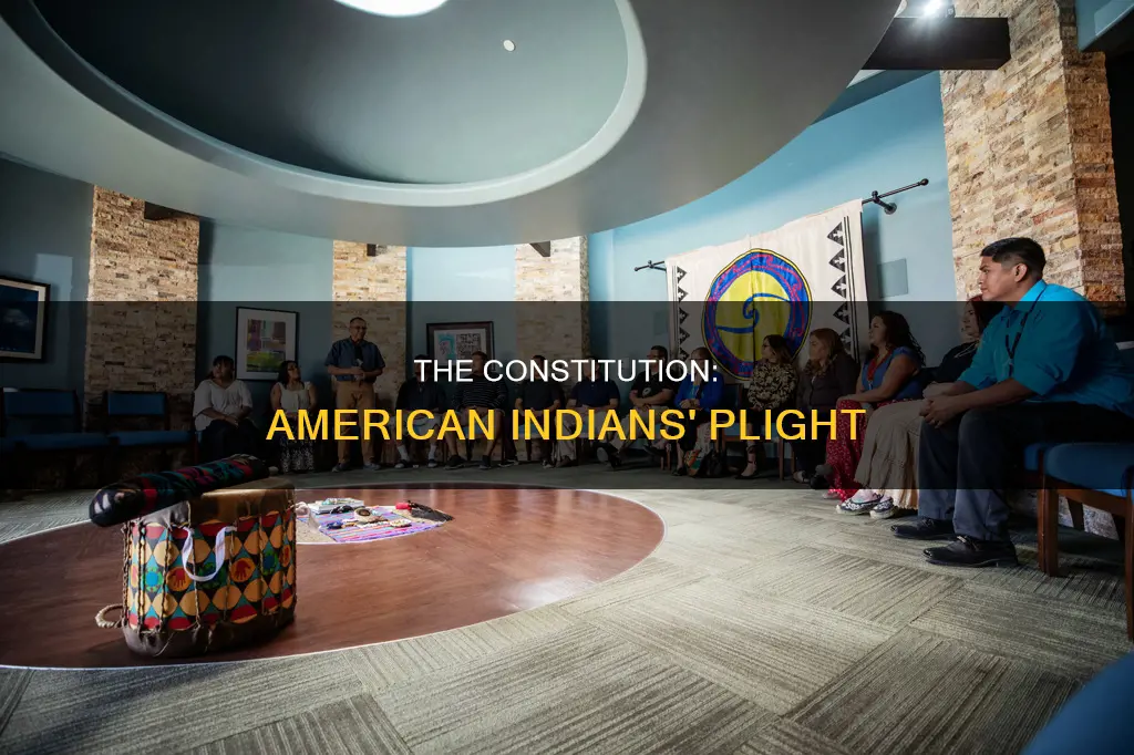 how were american indians treated during the constitution