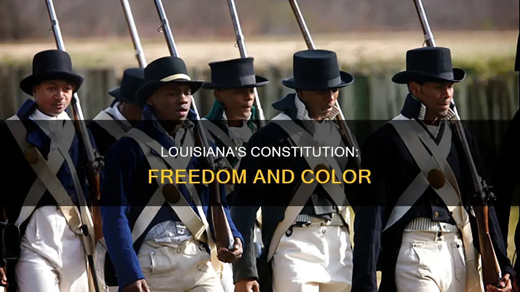 how were free people of color treated in louisiana