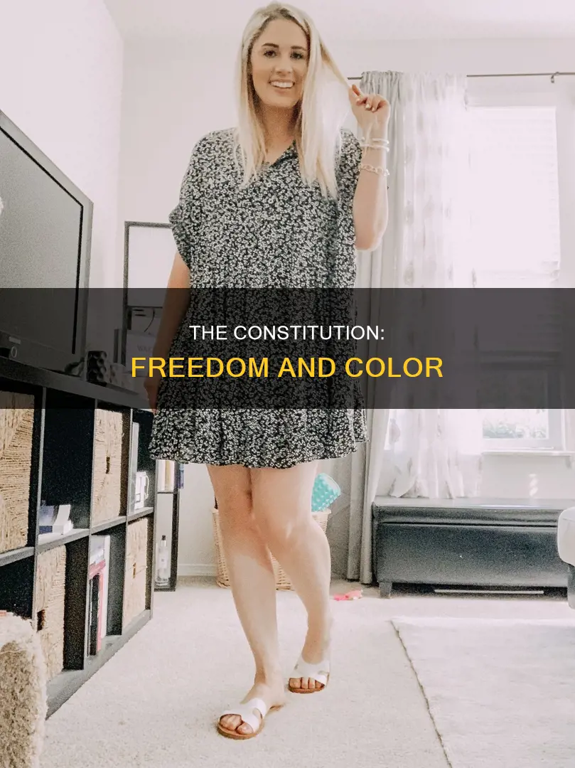 how were free people of color treated in this constitution