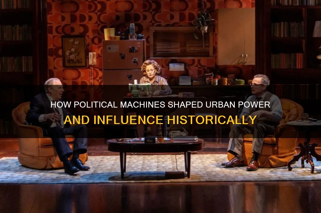 how were political machines hurtul