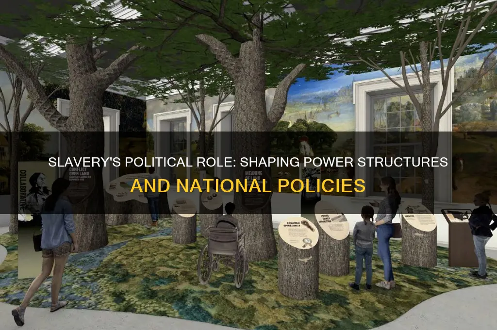 how were slaves essential politically