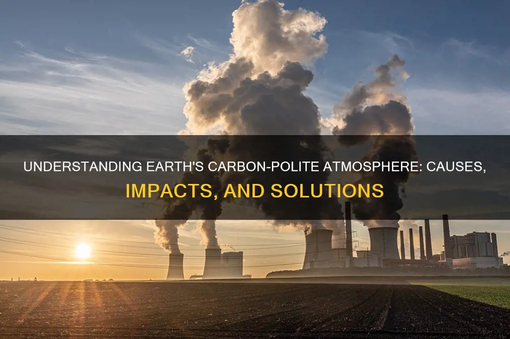 how where carbon polite atmpsphere