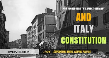 WWII's Impact on Germany and Italy's Constitution