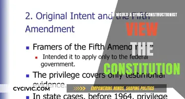 Strict Constructionism: Interpreting the Constitution