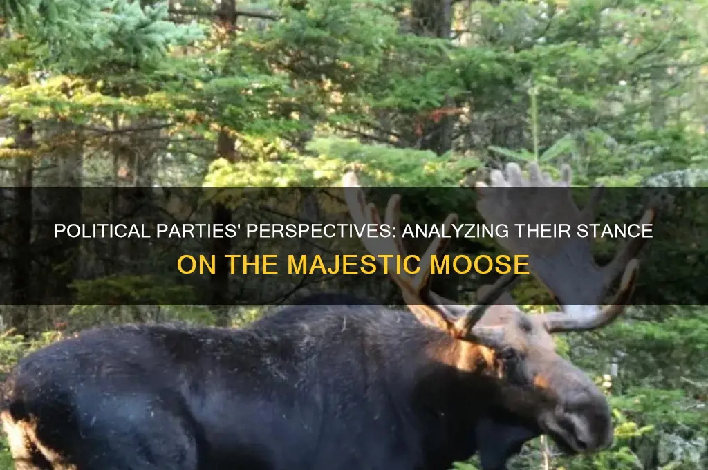 how would political parties view a moose