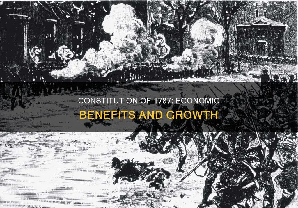 how would the 1787 constitution better the economy