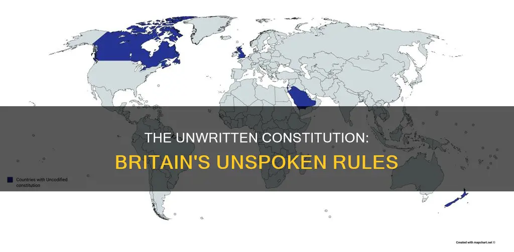 how would you describe the unwritten constitution of britain