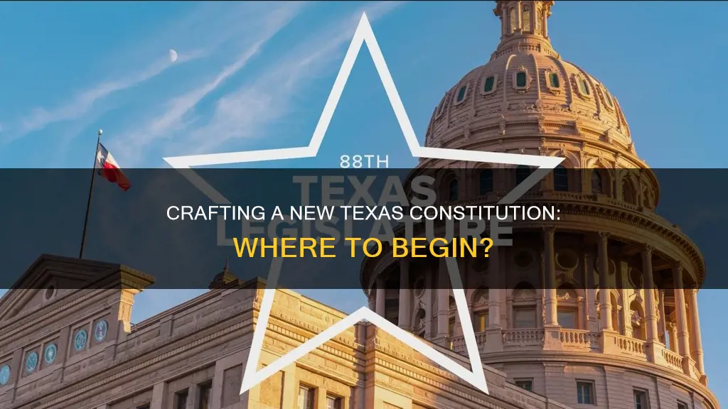 how would you start to rebuild a new texas constitution
