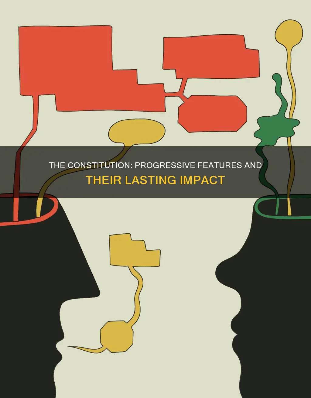 how would you summarize the progressive features of the constitution