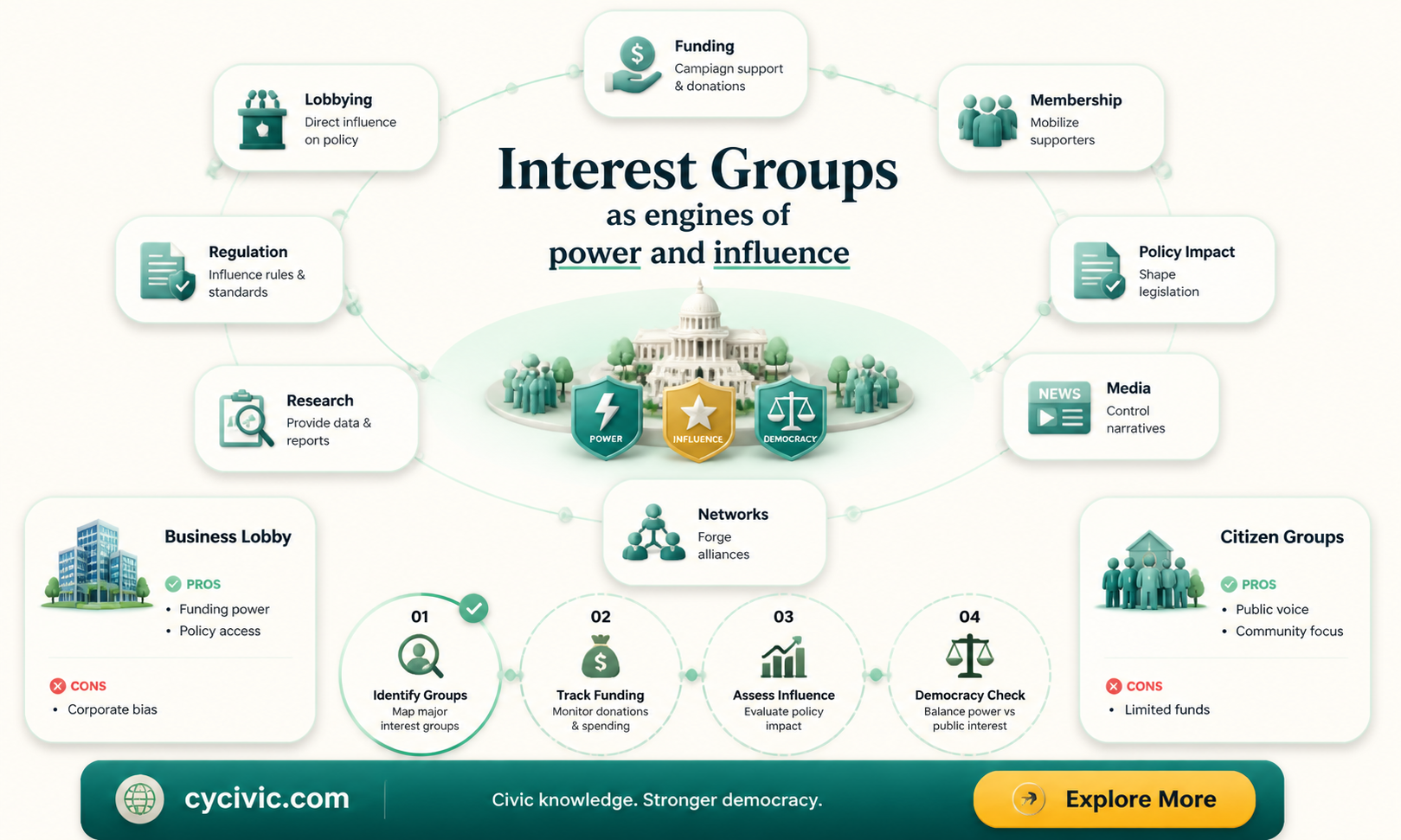are interest groups political machines