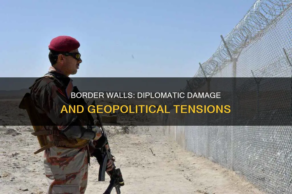 is a border wall bad for diplomacy