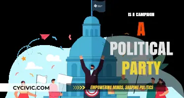 Campaigns vs. Political Parties: Understanding Their Distinct Roles and Functions