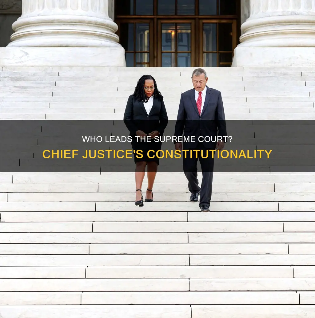 is a cheif justice required by the constitution