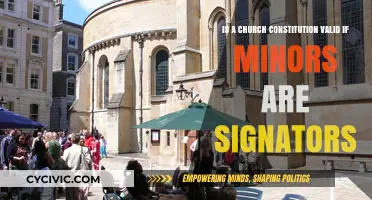 Church Constitution: Minors' Signatures Valid?