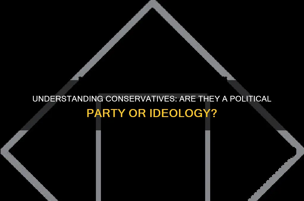 is a conservative a political party