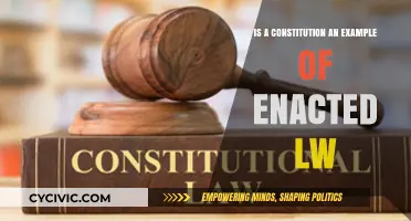 Constitutions: Enacted Law or Something Else?