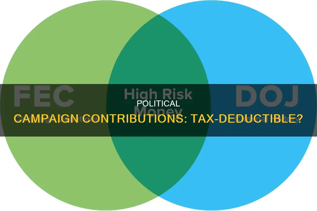 is a contribution to a political campaign tax deductible