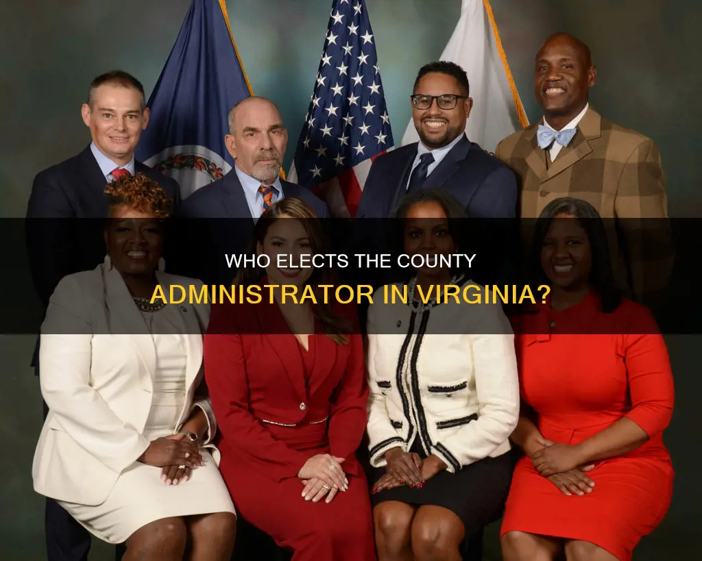 is a county administrator an elected constitutional officer in virginia