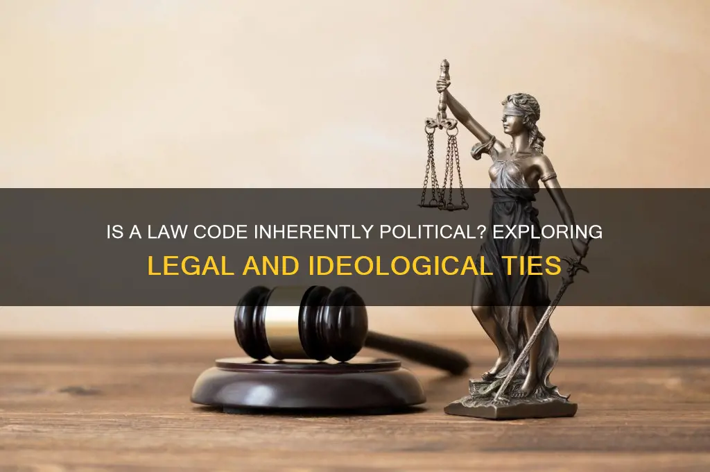 is a law code political