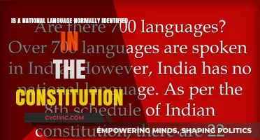 National Languages: Constitutionally Recognized?