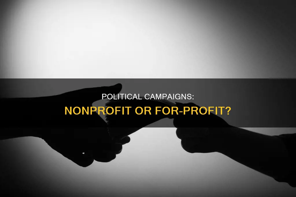 is a political campaign a nonprofit