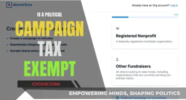 Political Campaigns: Tax-Exempt Status Explained