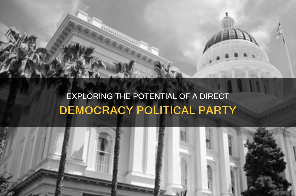 is a political party for direct democracy