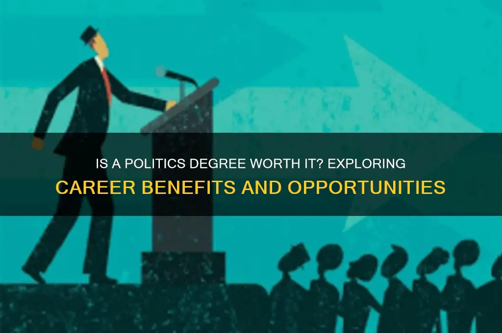 is a politics degree useful