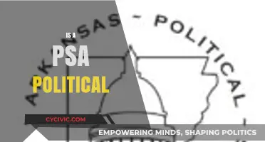 Is a PSA Political? Analyzing Public Service Announcements' Role in Society