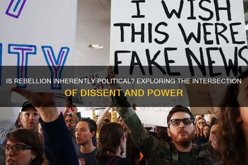 is a rebellion political