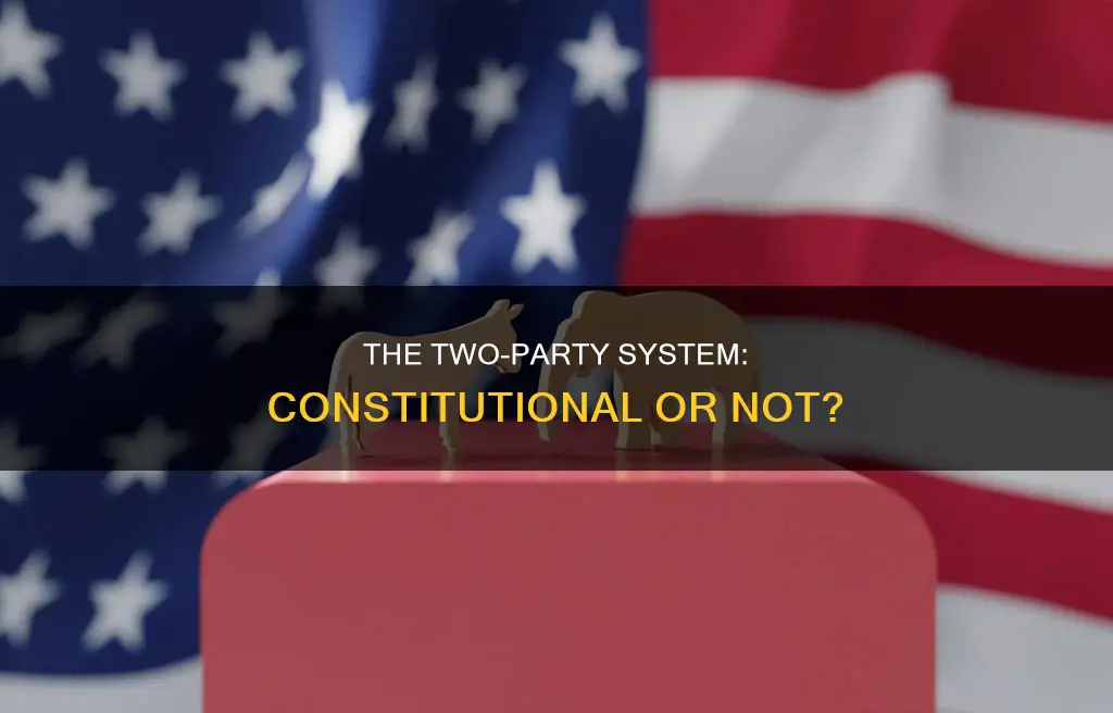 is a two party system in the constitution