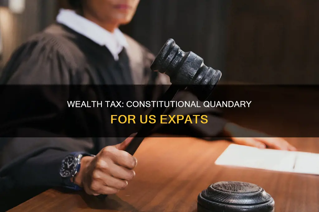 is a wealth tax on assets outside the us constitutional