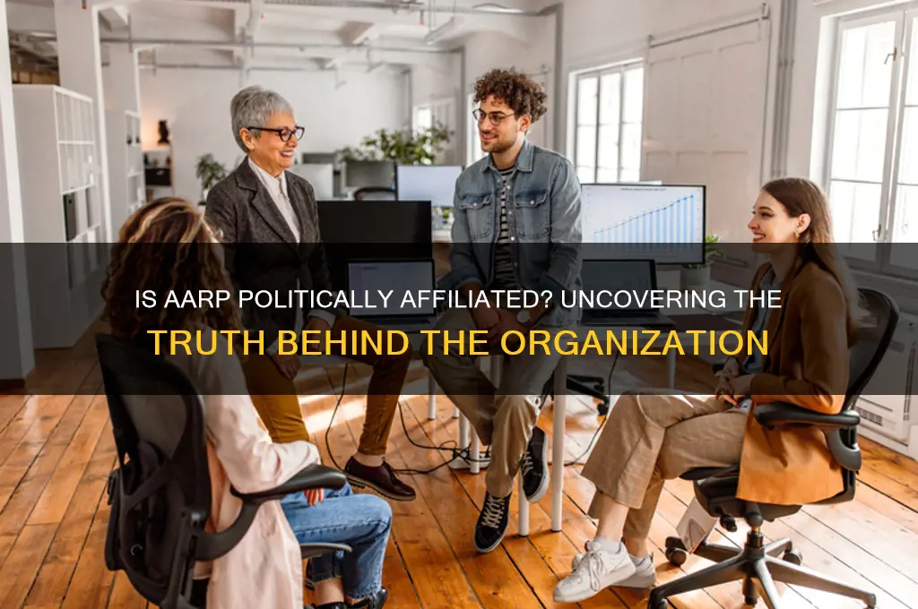 is aarp affiliated with a political party