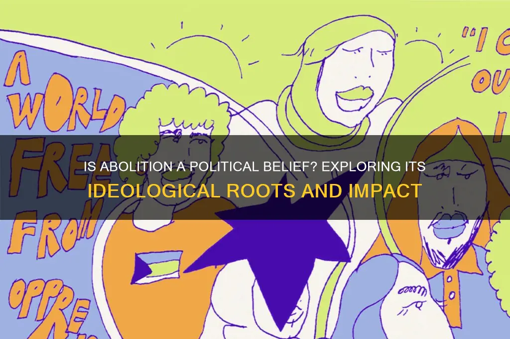 is abolition a political beleif